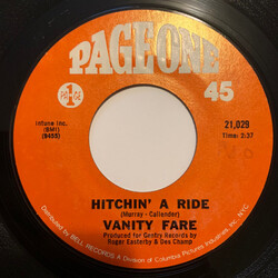 Vanity Fare Hitchin' A Ride Vinyl USED