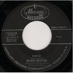 Brook Benton Kiddio / The Same One USED VINYL 7INCH 45 RPM SINGLE