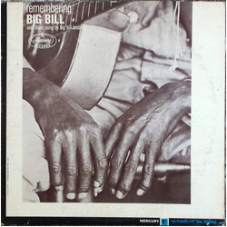 Big Bill Broonzy Remembering Big Bill Vinyl LP USED