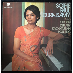 Sothie Paul-Duraisamy Plays Chopin Debussy Kachaturian Poulenc Vinyl LP USED
