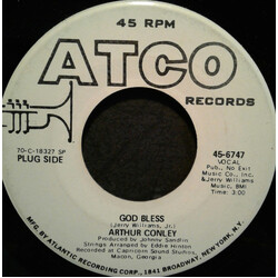 Arthur Conley God Bless USED VINYL 7INCH 45 RPM SINGLE PROMO MONO