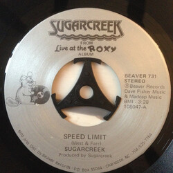 Sugarcreek Speed Limit / Dragon Attack USED VINYL 7INCH 45 RPM