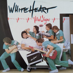 White Heart Vital Signs Vinyl LP USED