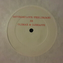 Cherrelle / Alexander O'Neal / Olimax & DJ Shapps Saturday Love (Remix) / Feelin' Janis USED VINYL 12INCH UNOFFICIAL RELEASE