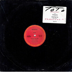 Toto Till The End / I'll Be Over You USED VINYL 12INCH 33 S RPM PROMO