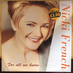 Nicki French For All We Know VINYL 12" USED