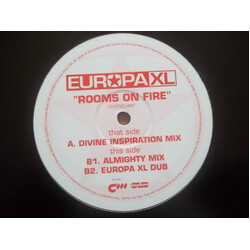 Europa XL Rooms On Fire VINYL 12" USED