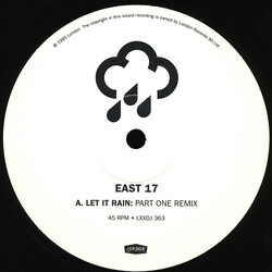 East 17 Let It Rain VINYL 12" USED