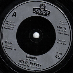 Steve Harvey Tonight USED VINYL 7INCH 45 RPM