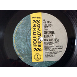 George Kranz Din Daa Daa (Trommeltanz) USED VINYL 7INCH 45 RPM STEREO