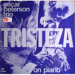 The Oscar Peterson Trio Tristeza On Piano Vinyl LP USED