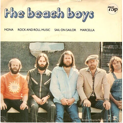 The Beach Boys Mona / Rock And Roll Music / Sail On Sailor / Marcella USED VINYL 7INCH 45 RPM EP COMPILATION STEREO