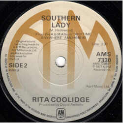 Rita Coolidge Words USED VINYL 7INCH 45 RPM