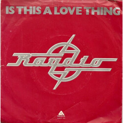 Raydio Is This A Love Thing USED VINYL 7INCH SINGLE STEREO