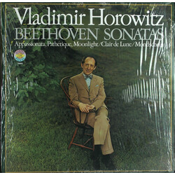 Vladimir Horowitz / Ludwig van Beethoven Beethoven Sonatas: Appassionata, Pathétique, Moonlight / Clair De Lune / Mondschein Vinyl LP USED