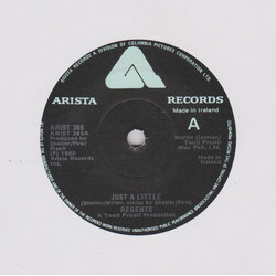 The Regents Just A Little USED VINYL 7INCH