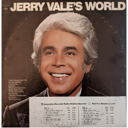 Jerry Vale Jerry Vale's World Vinyl LP USED