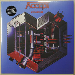 Accept Metal Heart Vinyl LP USED