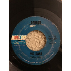 Vic Dana Danger / Heart, Hand And Teardrop Vinyl 7" USED