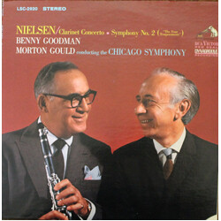 Carl Nielsen / Benny Goodman / Morton Gould / The Chicago Symphony Orchestra Clarinet Concerto / Symphony No. 2 ("The Four Temperaments") Vinyl LP USE