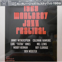 Jimmy Witherspoon / Coleman Hawkins / Earl Hines / Mel Lewis / Woody Herman / Roy Eldridge / Ben Webster 1959 Monterey Jazz Festival Vinyl LP USED
