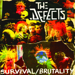 The Defects Survival / Brutality USED VINYL 7INCH 45 RPM SINGLE