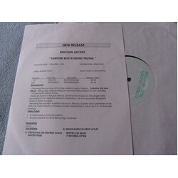 Bedouin Ascent Further Self Evident Truths USED VINYL 12INCH 33 S RPM PROMO WHITE LABEL