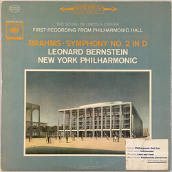 Johannes Brahms / Leonard Bernstein / The New York Philharmonic Orchestra The Sound Of Lincoln Center (First Recording From Philharmonic Hall At Linco