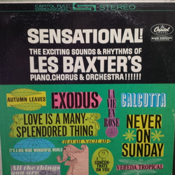 Les Baxter / Les Baxter Chorus / Les Baxter & His Orchestra Sensational! Vinyl LP USED