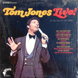 Tom Jones Tom Jones Live! At The Talk Of The Town Vinyl LP USED