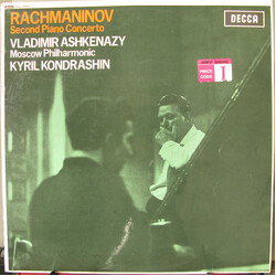 Sergei Vasilyevich Rachmaninoff / Kiril Kondrashin / Moscow Philharmonic Orchestra / Vladimir Ashkenazy Second Piano Concerto Vinyl LP USED