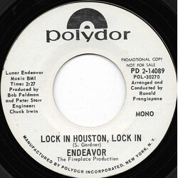 Endeavor (9) Lock In Houston, Lock In USED VINYL 7INCH 45 RPM SINGLE PROMO MONO