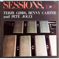 Terry Gibbs / Benny Carter / Pete Jolly Sessions, Live Vinyl LP USED