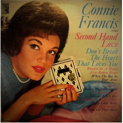 Connie Francis Second Hand Love And Other Hits Vinyl LP USED