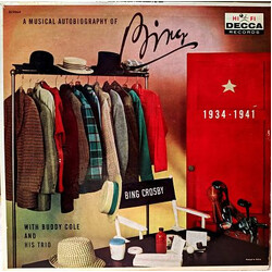 Bing Crosby / The Buddy Cole Trio A Musical Autobiography Of Bing 1934-1941 Vinyl LP USED