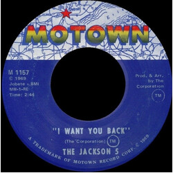 The Jackson 5 I Want You Back / Who's Lovin You VINYL 7" USED