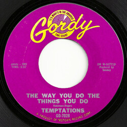 The Temptations The Way You Do The Things You Do / Just Let Me Know USED VINYL 7INCH 45 RPM SINGLE