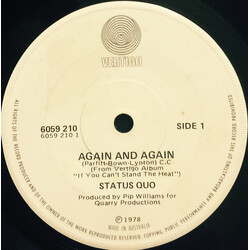 Status Quo Again And Again USED VINYL 7INCH SINGLE