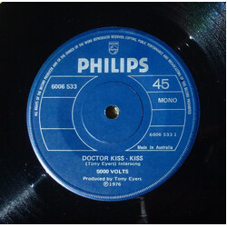 5000 Volts Doctor Kiss Kiss USED VINYL 7INCH 45 RPM SINGLE MONO