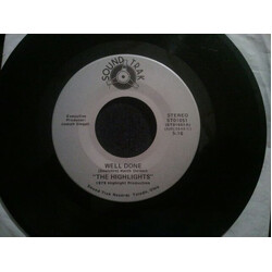 The Highlights (5) Well Done USED VINYL 7INCH 45 RPM