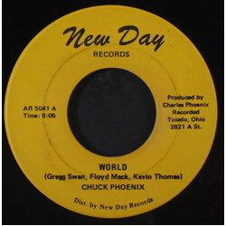 Chuck Phoenix World USED VINYL 7INCH 45 RPM