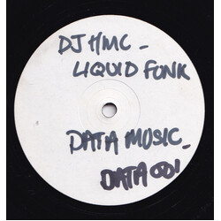 DJ HMC Liquid Funk EP USED VINYL 12INCH 33 S RPM WHITE LABEL