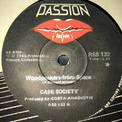 Café Society Woodpeckers From Space USED VINYL 7INCH 45 RPM