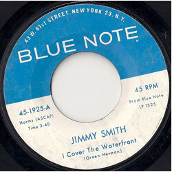 Jimmy Smith I Cover The Waterfront USED VINYL 7INCH 45 RPM REISSUE