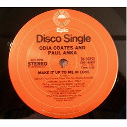 Odia Coates / Paul Anka Make It Up To Me In Love USED VINYL 12INCH