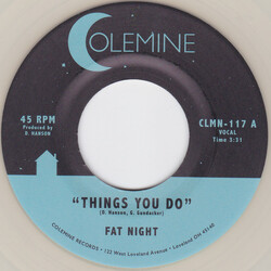 Fat Night Things You Do USED VINYL 7INCH 45 RPM SINGLE LIMITED EDITION REISSUE