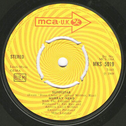 Murray Head / The Trinidad Singers / The Andrew Lloyd Webber Orchestra Superstar / John Nineteen Forty-One USED VINYL 7INCH 45 RPM SINGLE STEREO