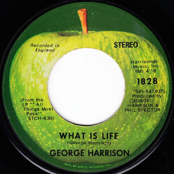 George Harrison What Is Life Vinyl 7" USED