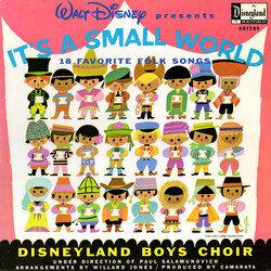 Disneyland Boys Choir Walt Disney Presents It's A Small World Vinyl LP USED