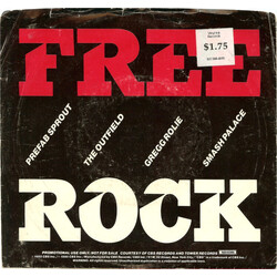 Various Free Rock USED VINYL 7INCH 33 S RPM SAMPLER PROMO